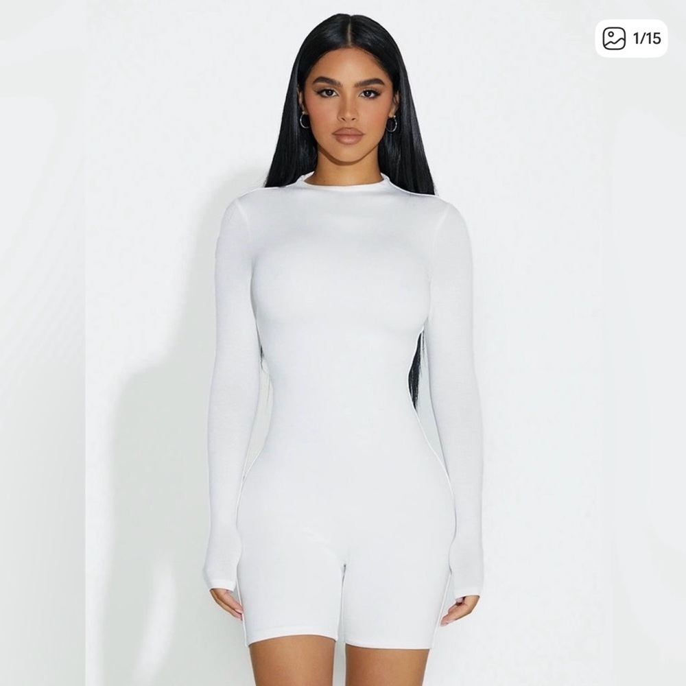 Naked Wardrobe White romper
